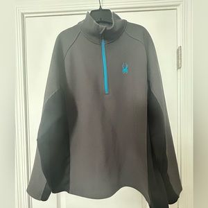 Men’s Spyder Grey Pullover XL